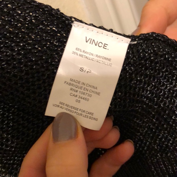 Vince Black Women’s Sweater Small - Picture 4 of 6